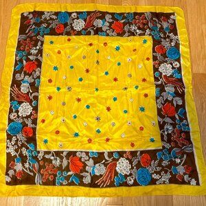 Silky Fall Colors Scarf